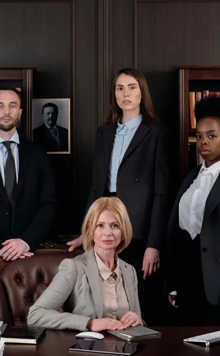 Lawyers Posing for a Photo