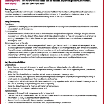 DNEC Office Manager