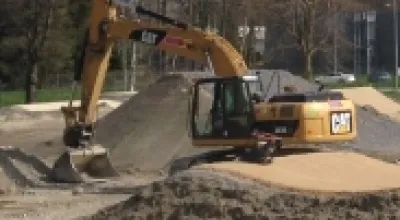 Building a BMX track