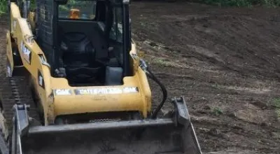 Clearing the site