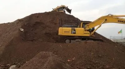Earthworks excavation