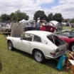 White coupe at Weald Show