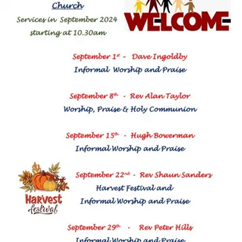 Sunday Services September 2024