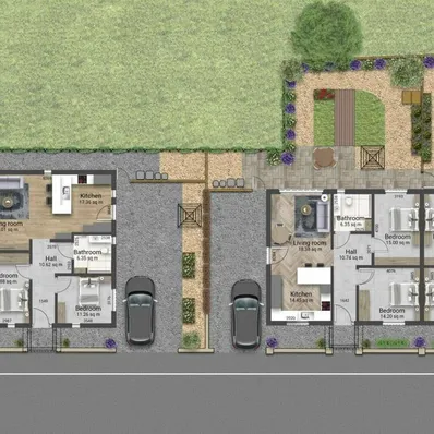 Floorplan and Site Plan