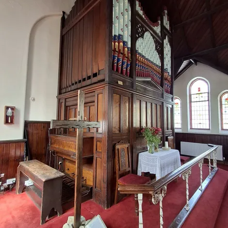 Barlborough altar