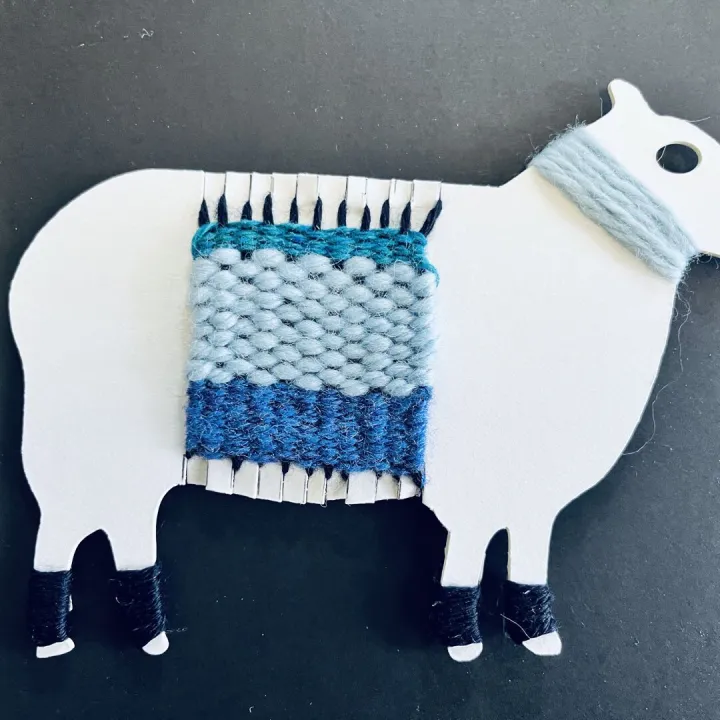 yarn art sheep
