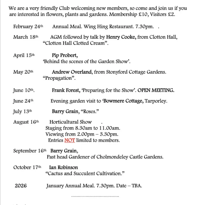TGS Schedule  P8