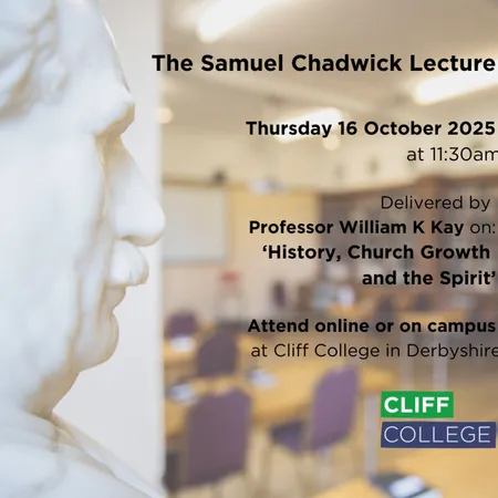 Samuel Chadwick Lecture Sept 2025 Newsletter