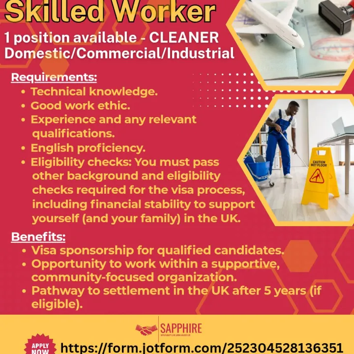Cleaner Skilled