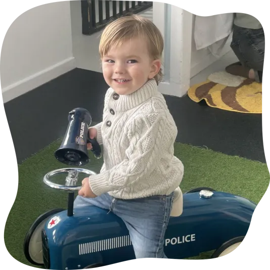 Toddler Riding Toy Car
