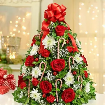 Christmas Flower Decorations 1