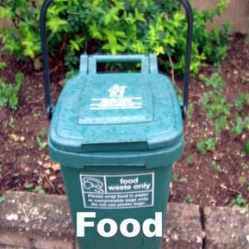 Waste Bin &ndash; Food 01