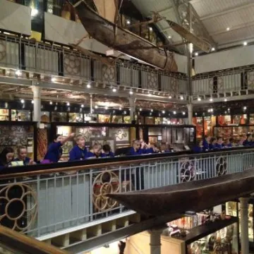 HCJS pupils at Pitt Rivers Museum, Oxford