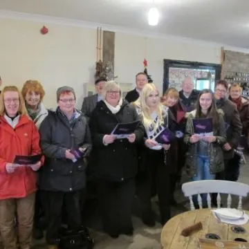 Carol Singing Darfield 2017 -4