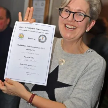 Karen Dauncey a worthy Runner Up