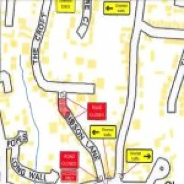 Gibson Lane Closure 02