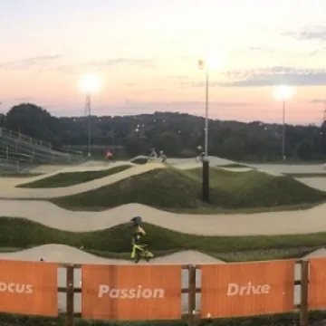 Cumbernauld Combo BMX Track lighting