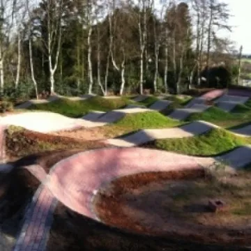 Clark & Kent Skills BMX Pump Track overview