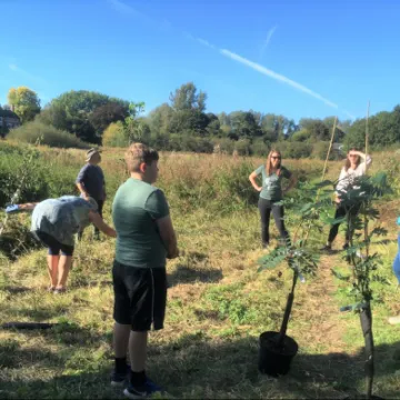 Locals planting trees &ndash; Sept 2020
