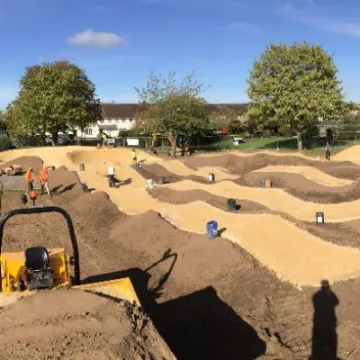 Trumpington  pump track 01