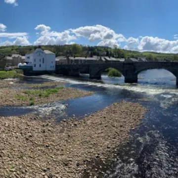 Revd John Kime &ndash; Crossing The Tyne on a clear day 19 May &ndash; Climate Change Cycle Ride