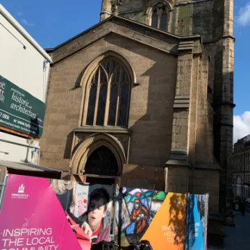 Revd John Kime – Newcastle upon Tyne Cathedral – 19 May – Climate change cycle ride