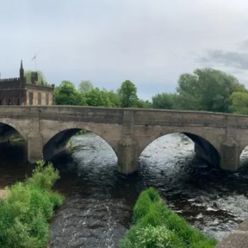 23 May &ndash; Bridge as you enter Wakefield