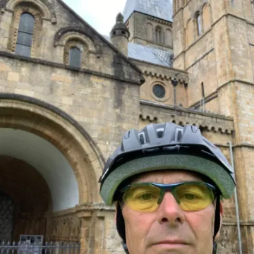 25 May 21 – Revd John Kime arrives at Southwell Minster