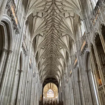 3 June – Inside Winchester Cathedral