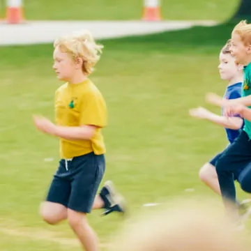 Sports Day sprint
