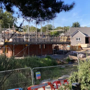 Castlemead building site, Sept 21