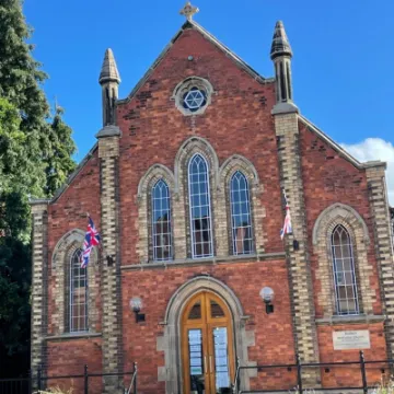 New Stone Cross in position