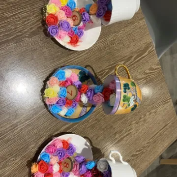 new table numbers made by Sue