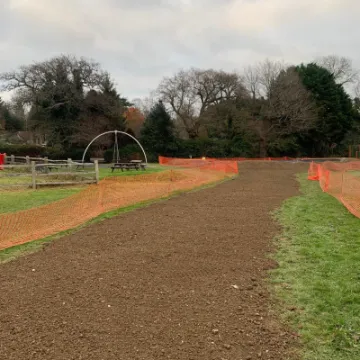 Bolney pump track groundworks