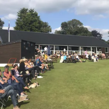 Watching Cricket at Alvanley