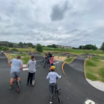 Kidsgrove pump track 20
