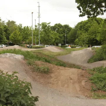 Goldsworth Park pump track 10