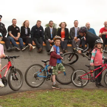Goldsworth Park pump track 19