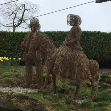 Flower club meeting    July 2022 Heights Of Abraham Regency Lady And Guide