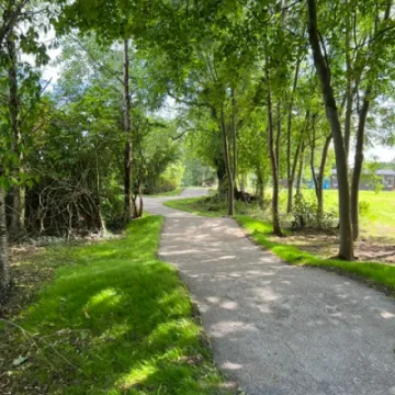 Seashell Trust mountain bike trail 16