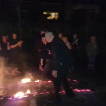 St Luke's Firewalk
