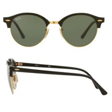 rb4246_901_shot2 Ray-Ban Clubround Black Green