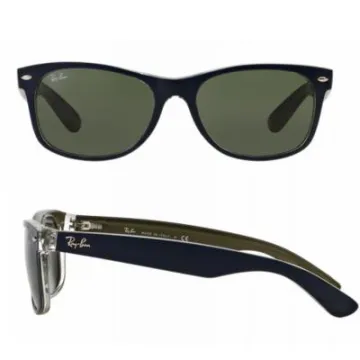 rb2132_2188_shot2 Ray-Ban New Wayfarer Bicolor Blue / Green
