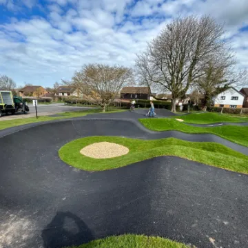 Buntingford pump track 01