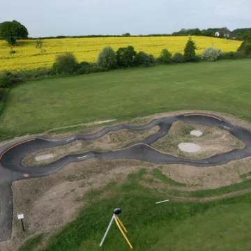 Bretts Hall (Harley's Jumps) pump track 03
