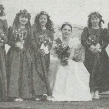 Tarvin Carnival Rose Queen and Attendants JUN 1997  PhotoScan
