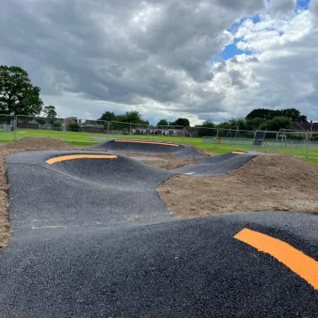 Kynaston Road Pump Track Shrewsbury 03