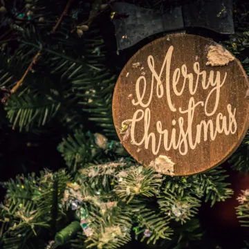 Merry Christmas Sign