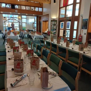 Prepared For Sunday Get-Together Christmas  Dinner