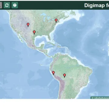 Y4 Americas Map on Digimaps